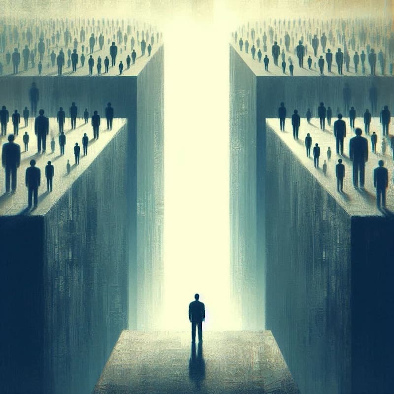 制度の谷間にたたずむ人