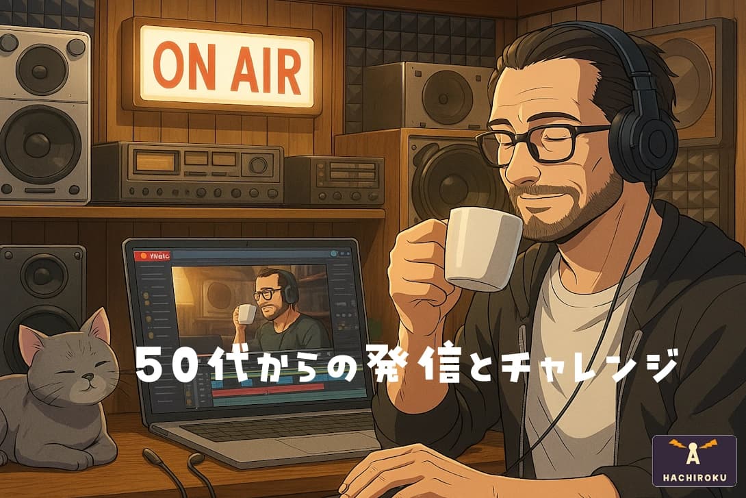 50代からの発信とチャレンジ｜ブログと動画記録