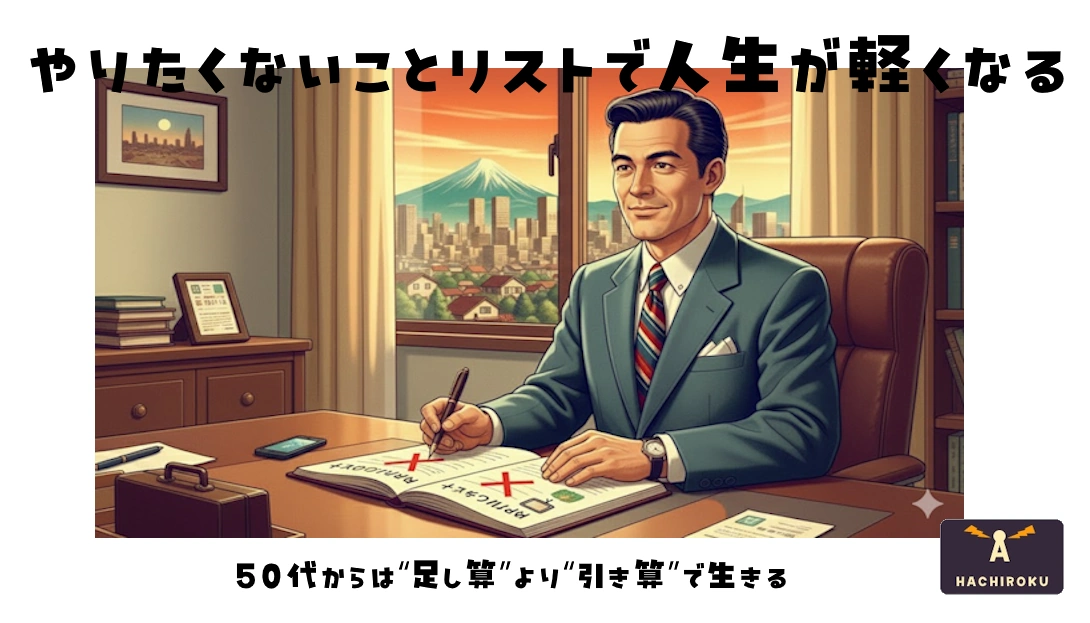 50代からの引き算人生