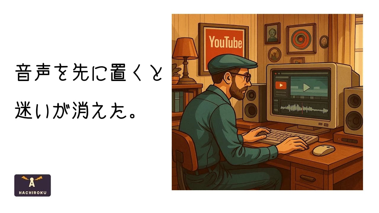 音声優先で動画を作ろう