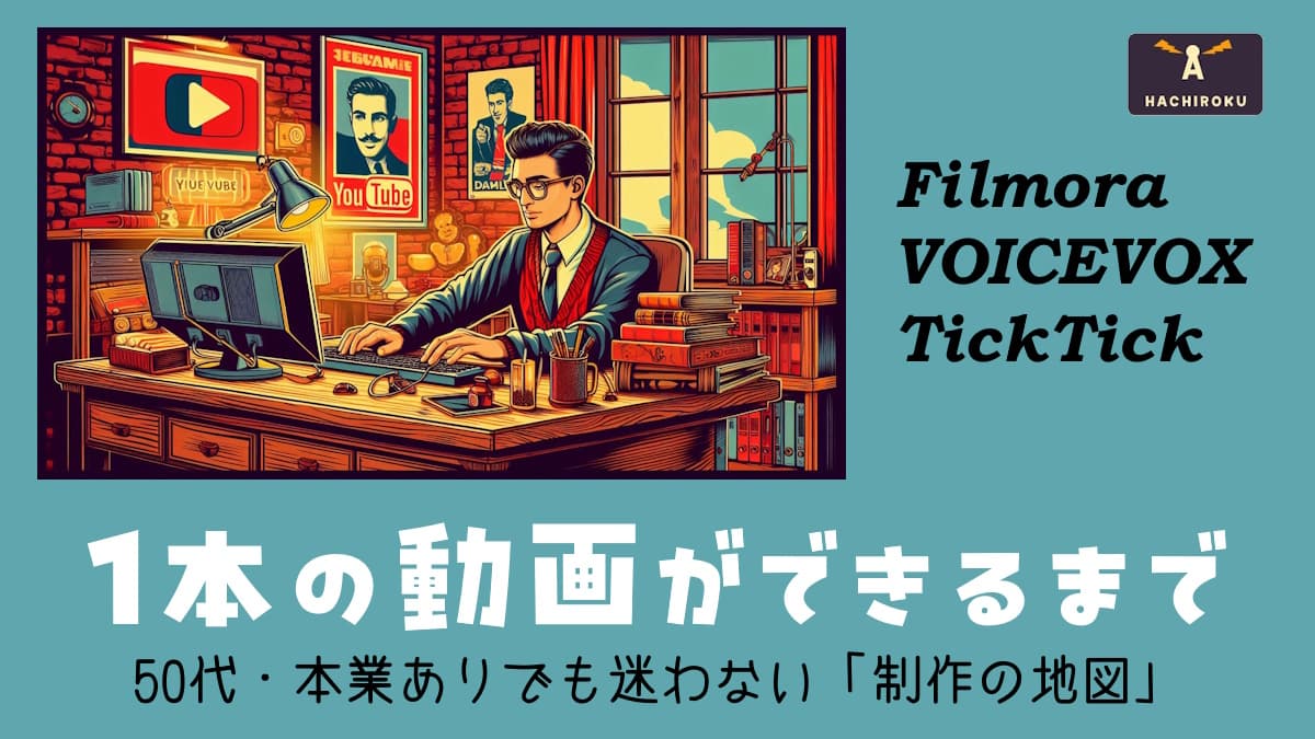 １本の動画が出来るまで